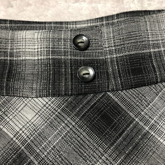 NWOT Reitmans Black & White Midi Skirt 10P - Picture 2 of 9